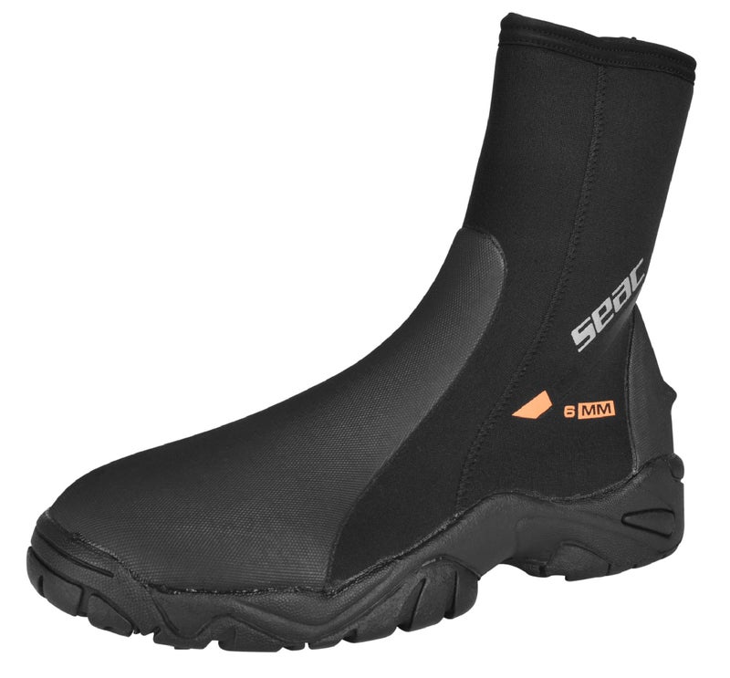 SEAC Pro HD, 6mm Neoprene Wetsuit Boots with Side Zipper - Image 5